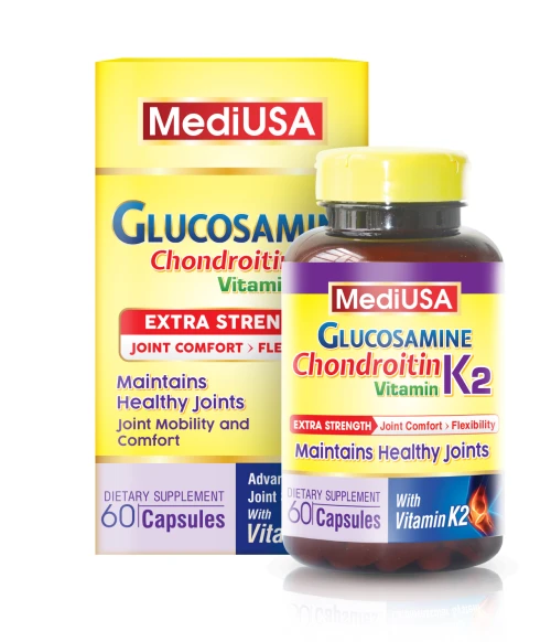 MediUSA GLUCOSAMINE CHONDROITIN VITAMIN K2