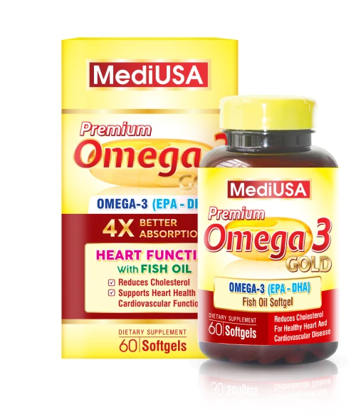 MediUSA PREMIUM OMEGA 3 GOLD
