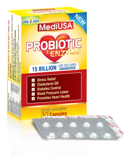 MediUSA PROBIOTIC ENZYME
